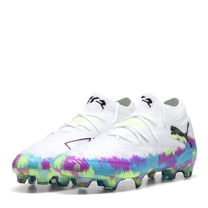 Puma Women's White Future 8 Ultimate Firm Ground Football Boots in Size 6, Sports Direct