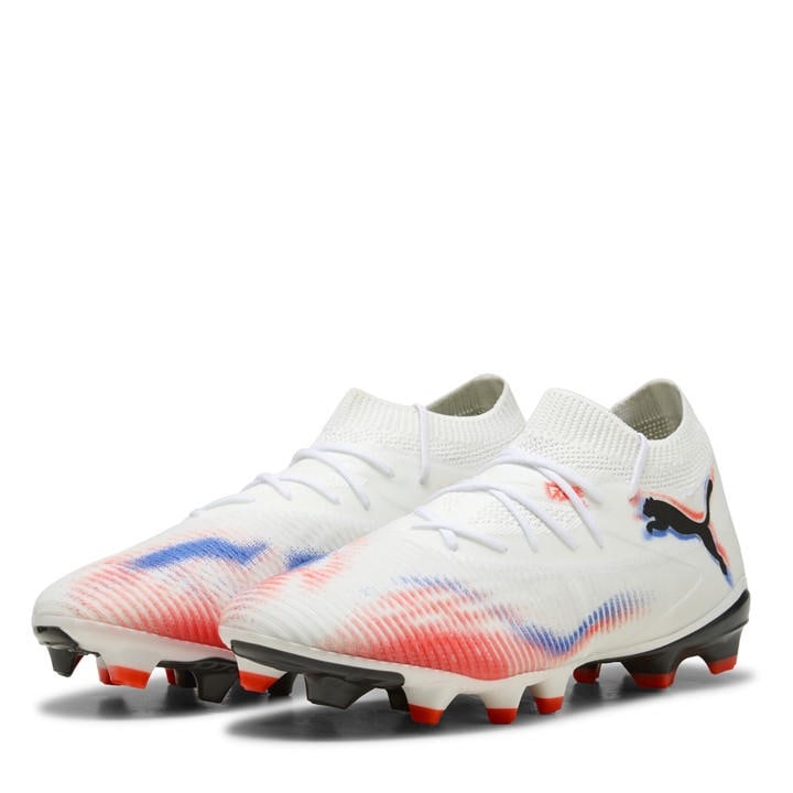 Puma Women's White Future 8 Match Artificial Ground Football Boots in Size 6.5, Sports Direct