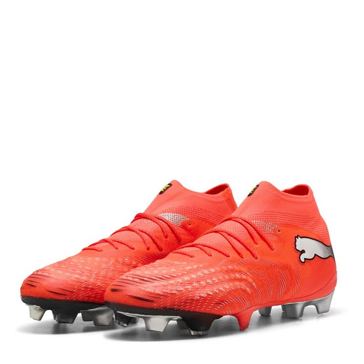 Puma Women's Red Future 9 Ultimate Firm Ground Football Boots in Size 4, Sports Direct