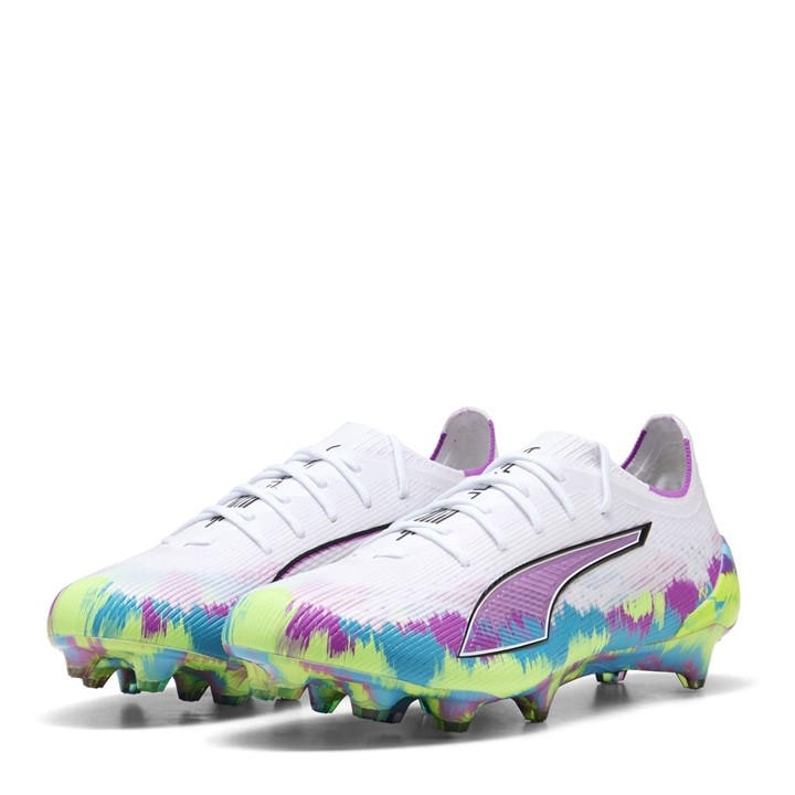 Puma Women's White Ultra 6 Ultimate Brilliance Elite Firm Ground Football Boots in Size 4, Sports Direct