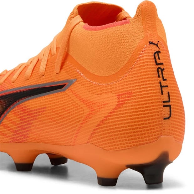 Orange/Black - Puma - Ultra 5 Match+ Womens Firm Ground Football Boots