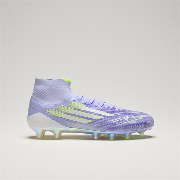 Purple/Lemon - adidas - F50 Sparkfusion Elite Womens Firm Ground Boots