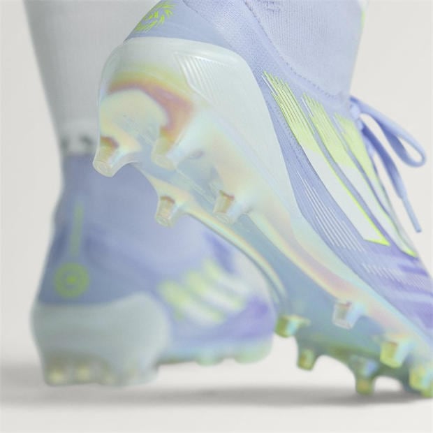 Purple/Lemon - adidas - F50 Sparkfusion Elite Womens Firm Ground Boots