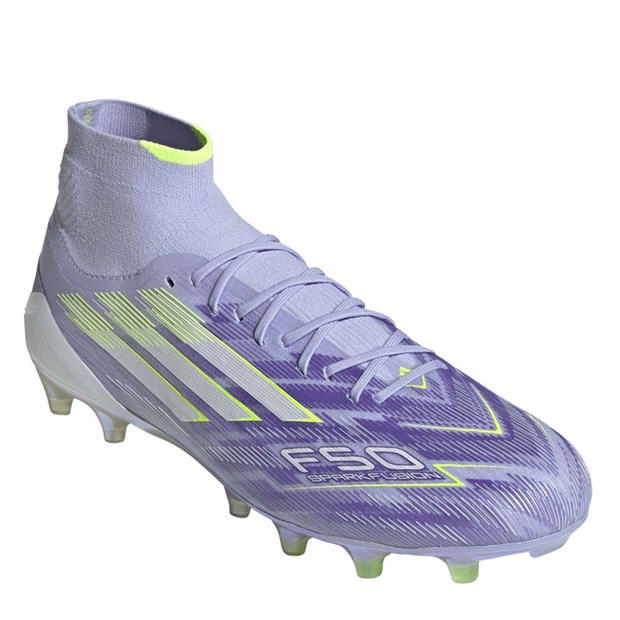 Purple/Lemon - adidas - F50 Sparkfusion Elite Womens Firm Ground Boots