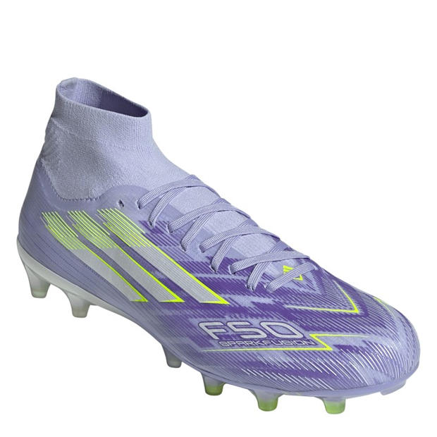 Purple/Lemon - adidas - F50 Sparkfusion Pro Womens Firm Ground Football Boots