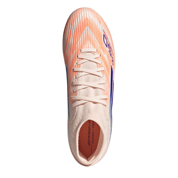 Оранжево/Синьо - adidas - F50 Sparkfusion League Womens Firm Ground Football Boots