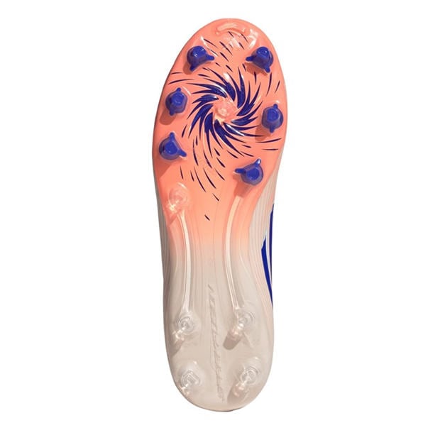 Оранжево/Синьо - adidas - F50 Sparkfusion League Womens Firm Ground Football Boots