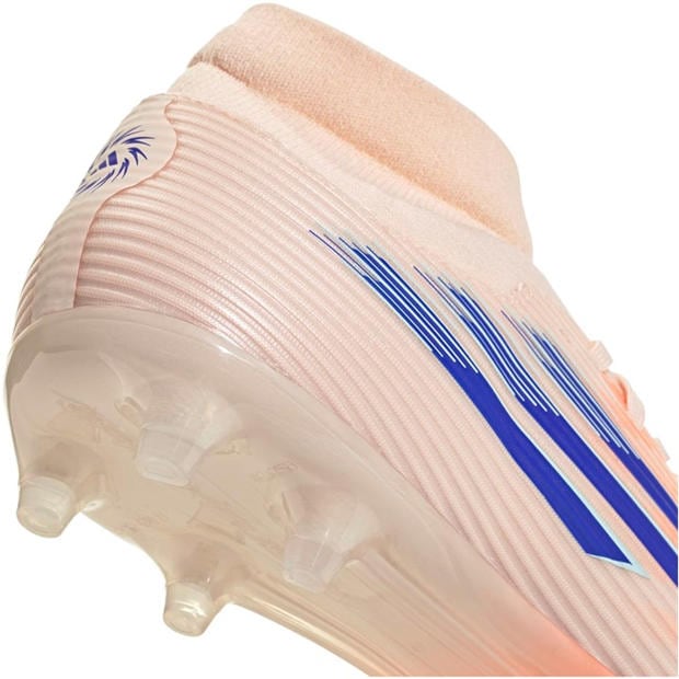 Оранжево/Синьо - adidas - F50 Sparkfusion League Womens Firm Ground Football Boots