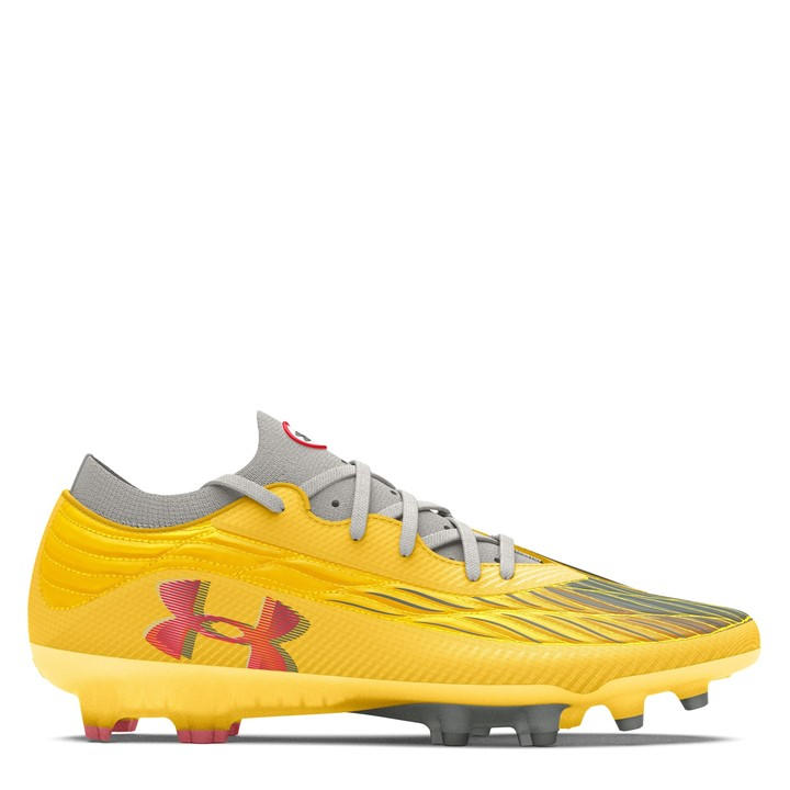 Under Armour Women's Yellow Mag Elite Firm Ground Football Boots in Size 8, Sports Direct