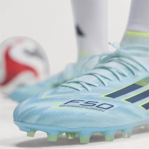 Blue/Yellow - adidas - Womens adidas F50 Sparkfusion Elite Firm Ground Football Boots