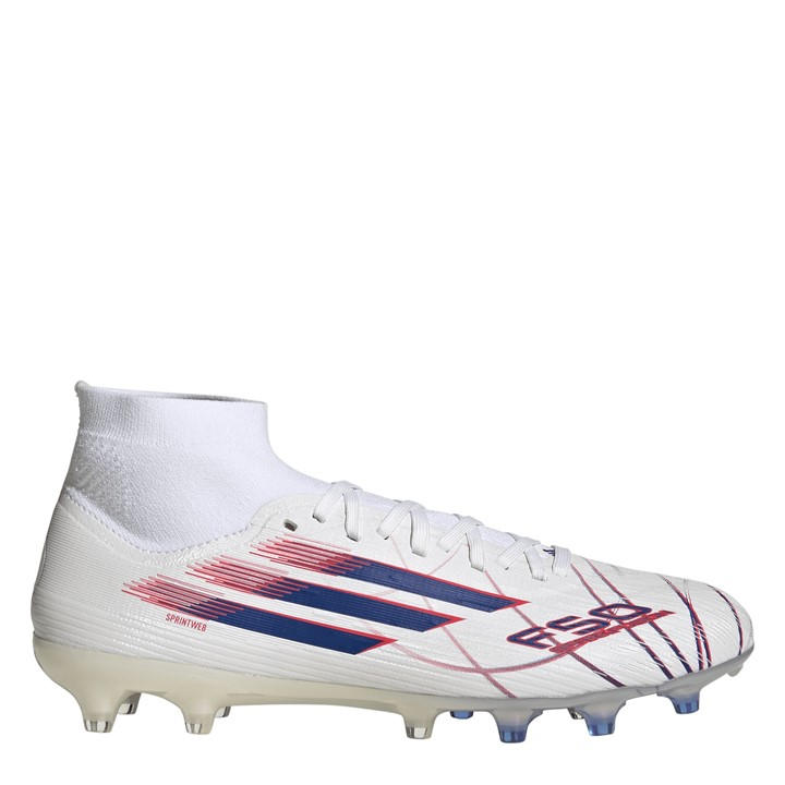 Adidas Women's White F50 Sparkfusion Pro Firm Ground Football Boots in Size 8, Sports Direct