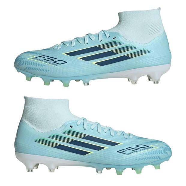 Blue/Yellow - adidas - Womens adidas F50 Sparkfusion Pro Firm Ground Football Boots