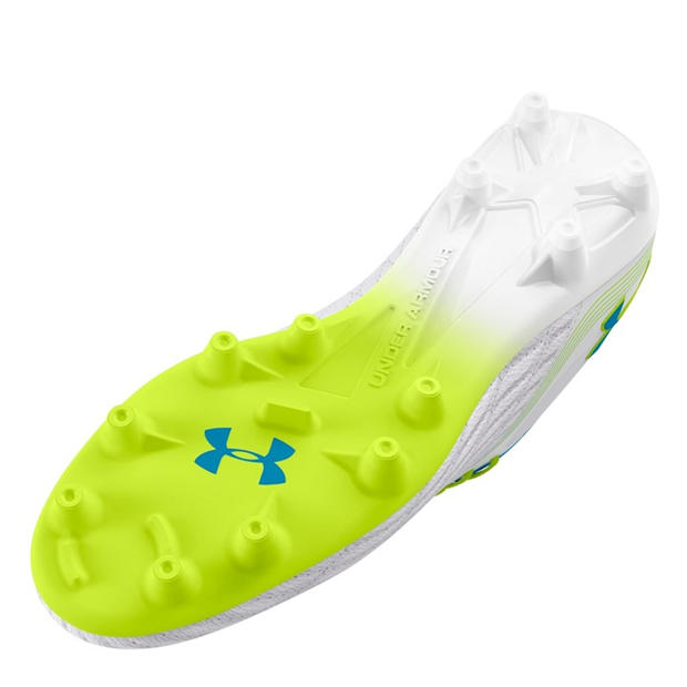 White - Under Armour - Women's Clone Mg Pro Fg Football Boots
