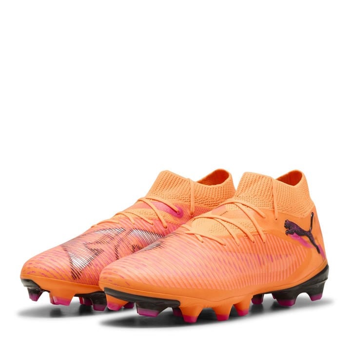 Puma Women's Red Future 8 Pro Firm Ground Football Boots in Size 6.5, Sports Direct