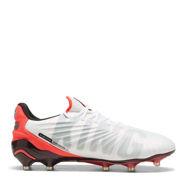 White-Silver - Puma - Women's King Ultimate Firm Ground Football Boots
