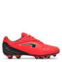 Red/Black - Kronos - Costa 2 Firm Ground Football Boots