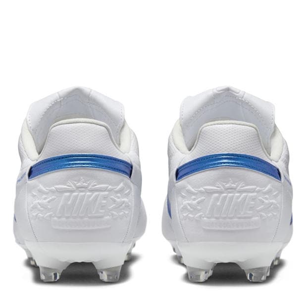 White/Blue - Nike - Premier 3 Adults Firm Ground Football Boots