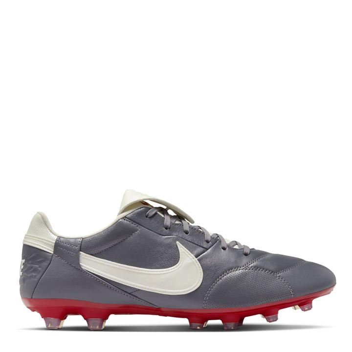 Nike Men's Grey Premier 3  Firm Ground Football Boots in Size 10, Sports Direct