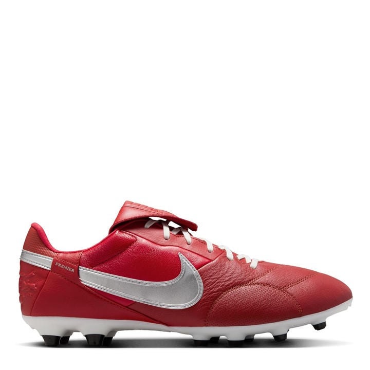 Nike Men's Red Premier 3  Firm Ground Football Boots in Size 8, Sports Direct