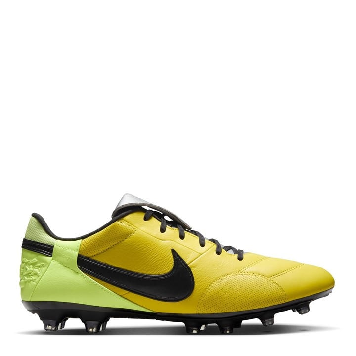 Nike Men's Yellow Premier 3  Firm Ground Football Boots in Size 10, Sports Direct