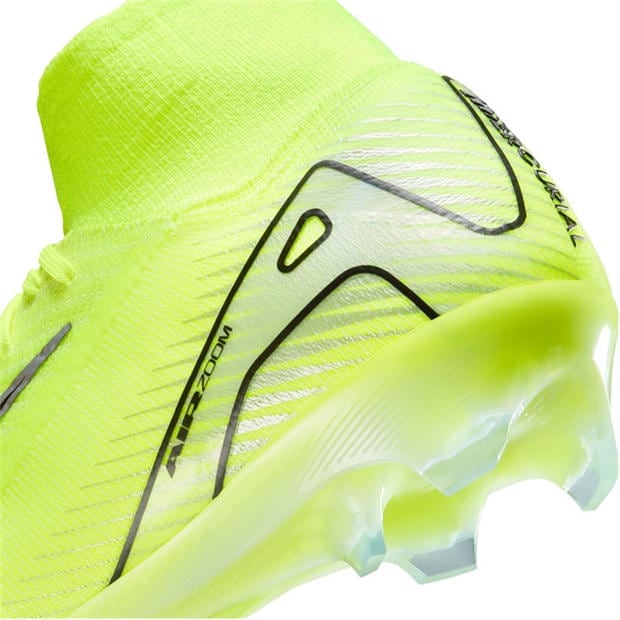Волт/Черен - Nike - Mercurial Superfly 10 Elite Firm Ground Boots