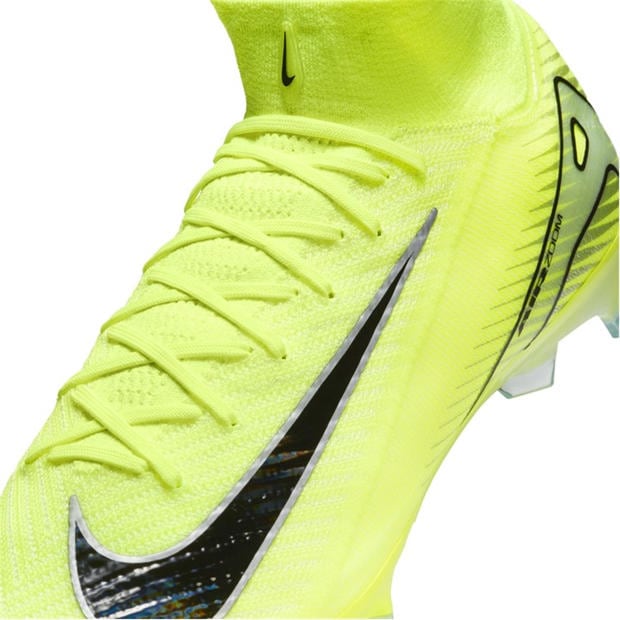 Волт/Черен - Nike - Mercurial Superfly 10 Elite Firm Ground Boots