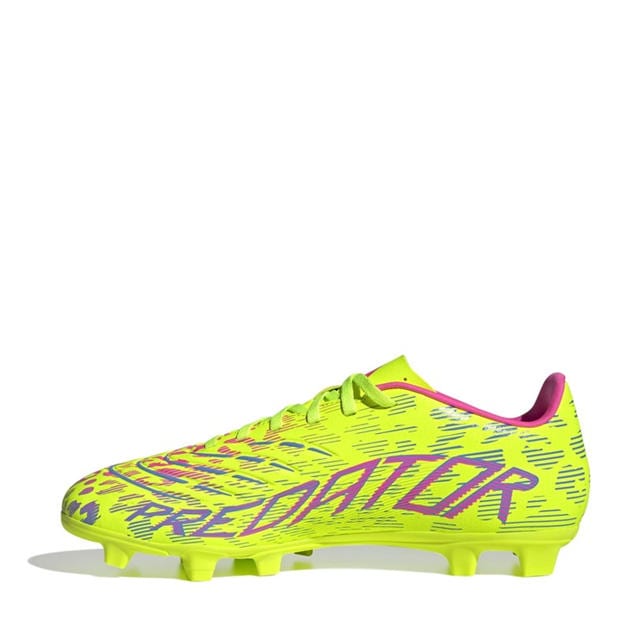 Lucid Lemon/Blu - adidas - Unisex Adults Predator Firm Ground Football Boots