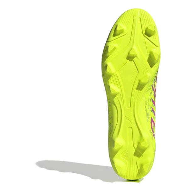 Lucid Lemon/Blu - adidas - Unisex Adults Predator Firm Ground Football Boots