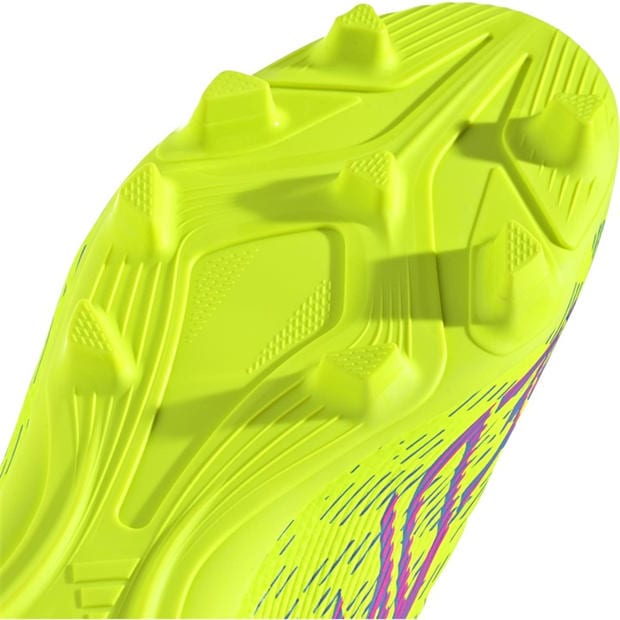 Lucid Lemon/Blu - adidas - Unisex Adults Predator Firm Ground Football Boots