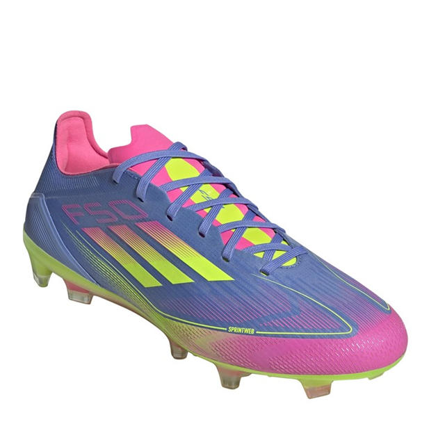 Blue Fusion - adidas - Men's F50 Pro Fg Firm Ground Football Boots