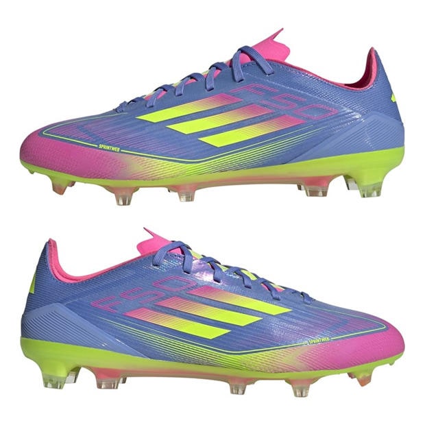 Blue Fusion - adidas - Men's F50 Pro Fg Firm Ground Football Boots
