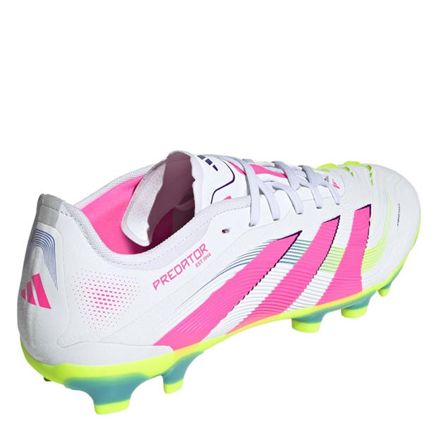 Ftwr White - adidas - Unisex Adults Predator Pro Mg Firm Ground Football Boots