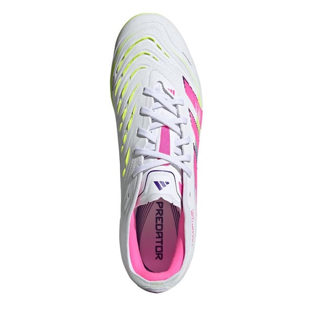 Ftwr White - adidas - Unisex Adults Predator Pro Mg Firm Ground Football Boots