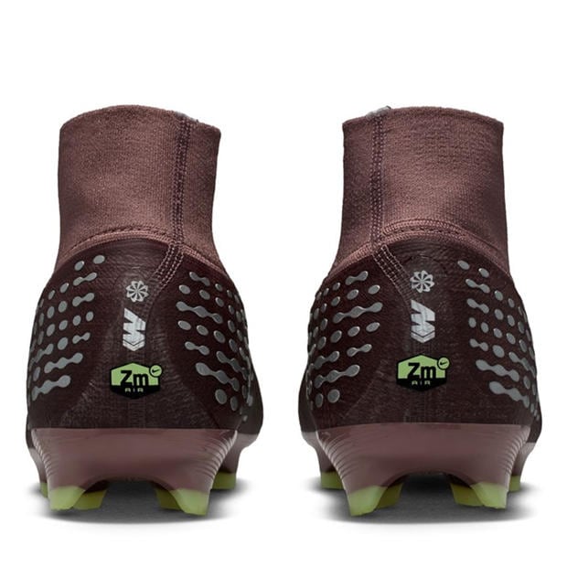 Plum/Silver - Nike - Zoom Mercurial Superfly 10 Pro Adults Firm Ground Football Boots