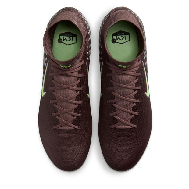 Plum/Silver - Nike - Zoom Mercurial Superfly 10 Pro Adults Firm Ground Football Boots