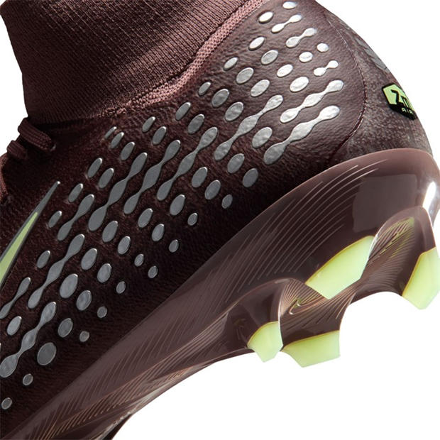 Plum/Silver - Nike - Zoom Mercurial Superfly 10 Pro Adults Firm Ground Football Boots