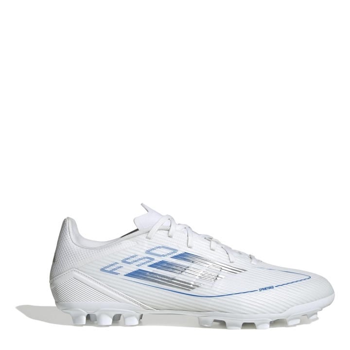 Adidas  White  F50 League Firm Ground Football Boots in Size 7.5, Sports Direct