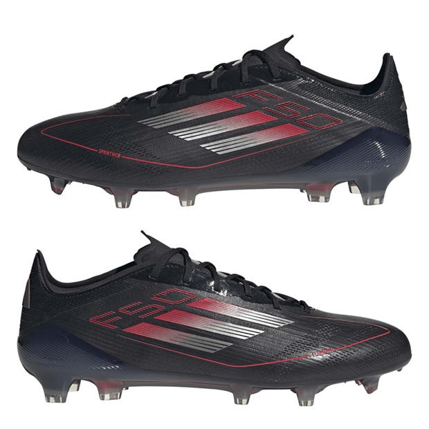 Core Black/Iron - adidas - Men's F50 Elite Firm Ground Football Boot