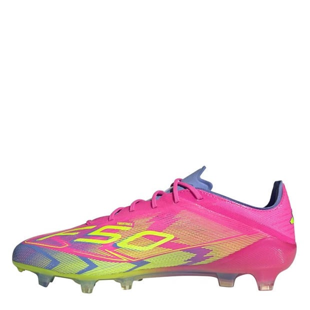 Lucid Pink/Luci - adidas - Men's F50 Elite Firm Ground Football Boot