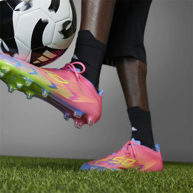 Lucid Pink/Luci - adidas - Men's F50 Elite Firm Ground Football Boot