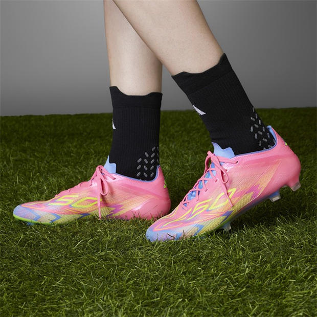 Lucid Pink/Luci - adidas - Men's F50 Elite Firm Ground Football Boot