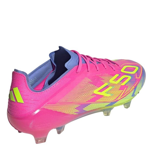 Lucid Pink/Luci - adidas - Men's F50 Elite Firm Ground Football Boot