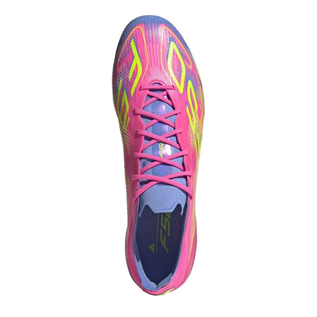 Lucid Pink/Luci - adidas - Men's F50 Elite Firm Ground Football Boot