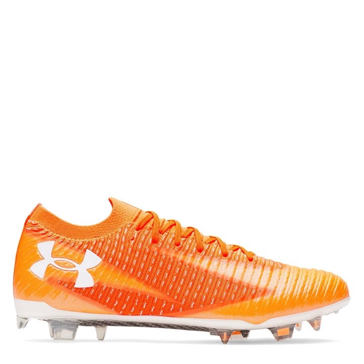 Under Armour Men's Orange Shadow Elite 3 Firm Ground Football Boots in Size 8.5, Sports Direct