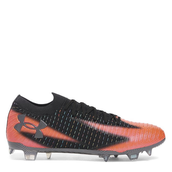 Under Armour Men's Black Shadow Elite 3 Firm Ground Football Boots in Size 7, Sports Direct