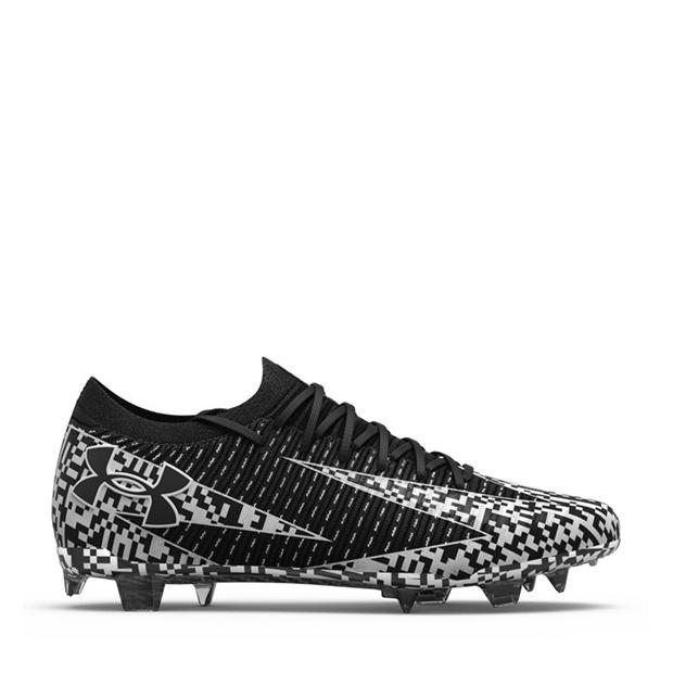Black/White - Under Armour - Shadow Elite 3 Firm Ground Football Boots