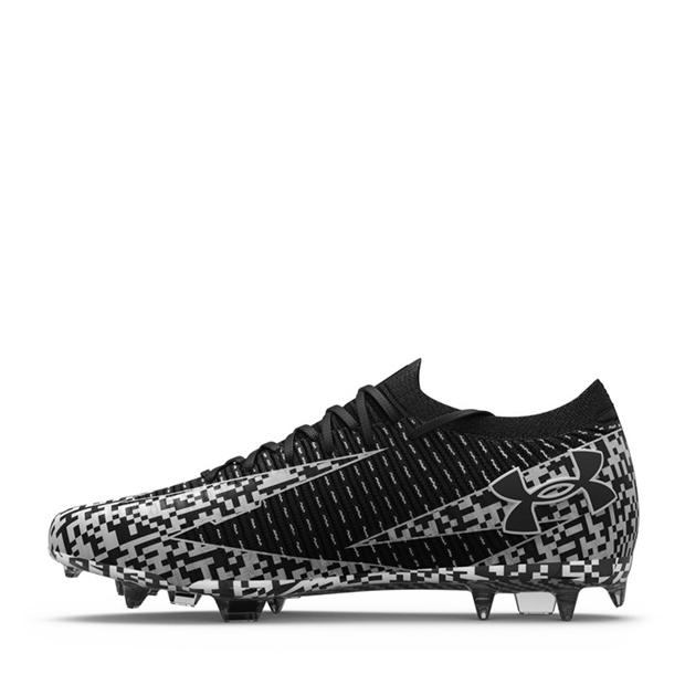 Black/White - Under Armour - Shadow Elite 3 Firm Ground Football Boots