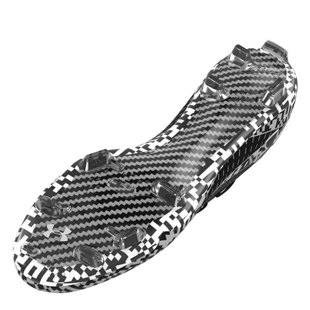 Black/White - Under Armour - Shadow Elite 3 Firm Ground Football Boots