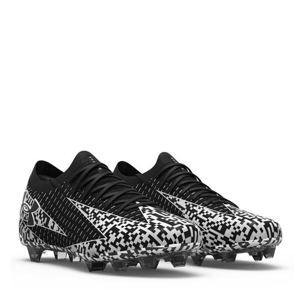 Black/White - Under Armour - Shadow Elite 3 Firm Ground Football Boots
