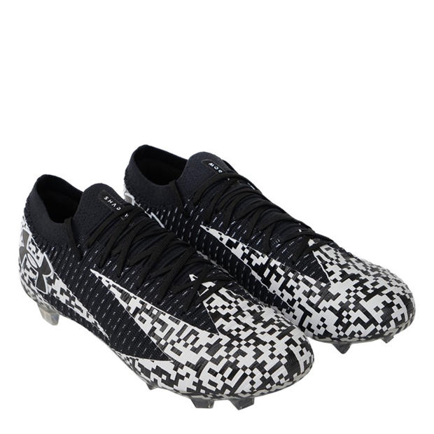 Black/White - Under Armour - Shadow Elite 3 Firm Ground Football Boots